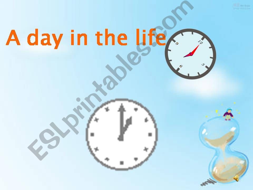 [DD]Time in a day powerpoint